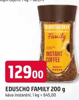 EDUSCHO FAMILY 200 g káva instantní