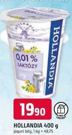 HOLLANDIA 400 g jogurt bílý