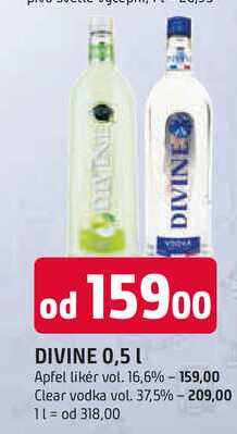 DIVINE 0,5 L Apfel likér vol. 16,6%