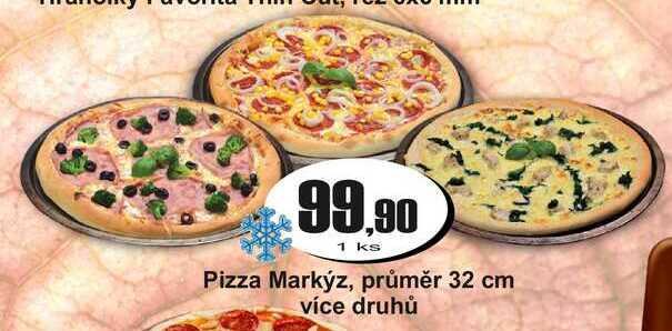 Pizza Markýz, průměr 32 cm  