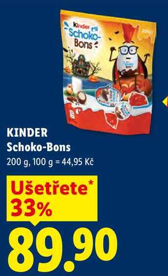 KINDER Schoko-Bons, 200 g