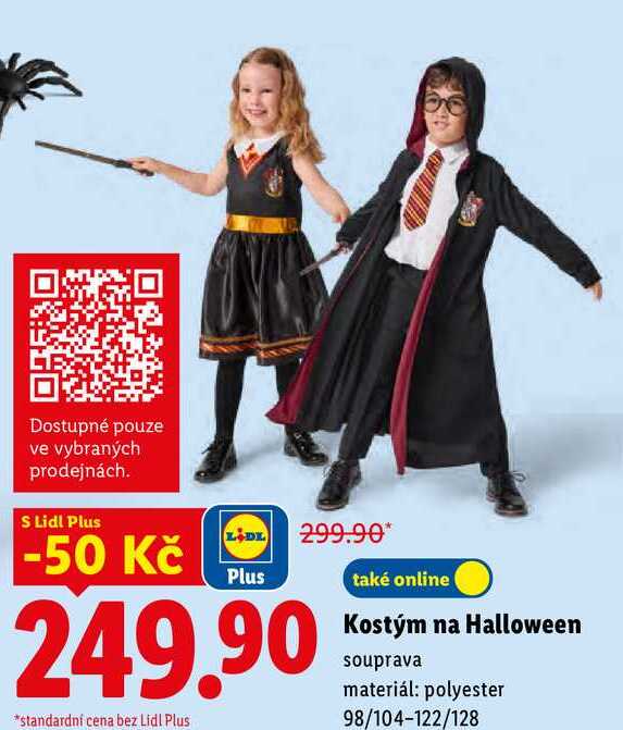 Kostým na Halloween, souprava