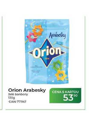 Orion Arabesky želé bonbony 130g