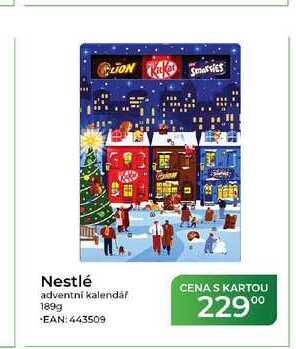 Nestlé adventní kalendár 189g