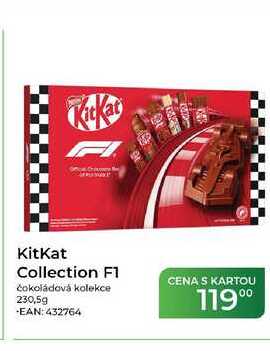 KitKat Collection F1 čokoládová kolekce 230,5g