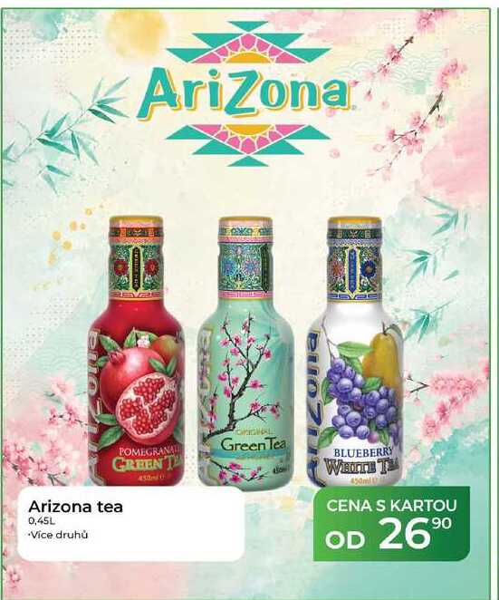 Arizona tea 0,45L