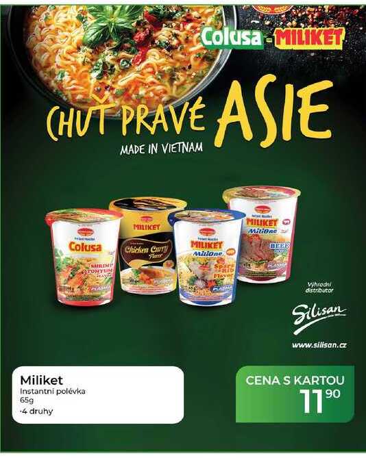 Miliket Instantní polévka 65g