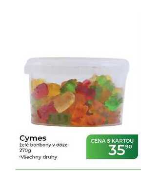 Cymes želé bonbony v dóze 270g
