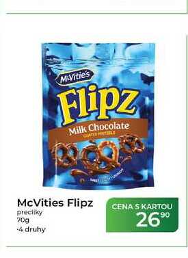 McVities Flipz preclíky 70g