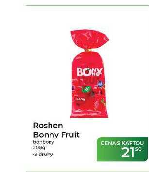 Roshen Bonny Fruit bonbony 200g