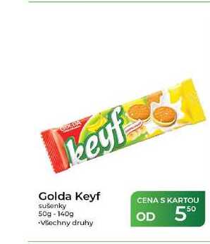 Golda Keyf sušenky 50g-140g