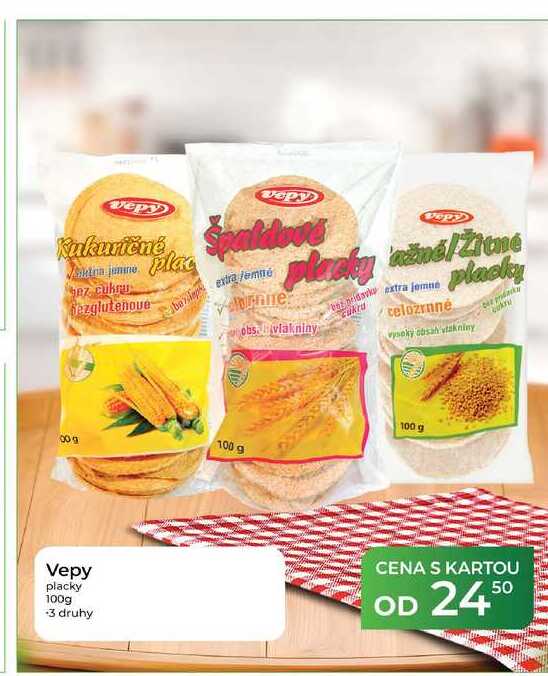 Vepy placky 100g