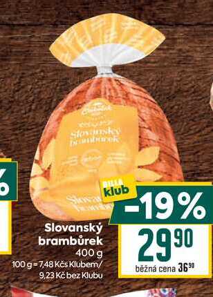 Slovanský brambůrek 400 g 