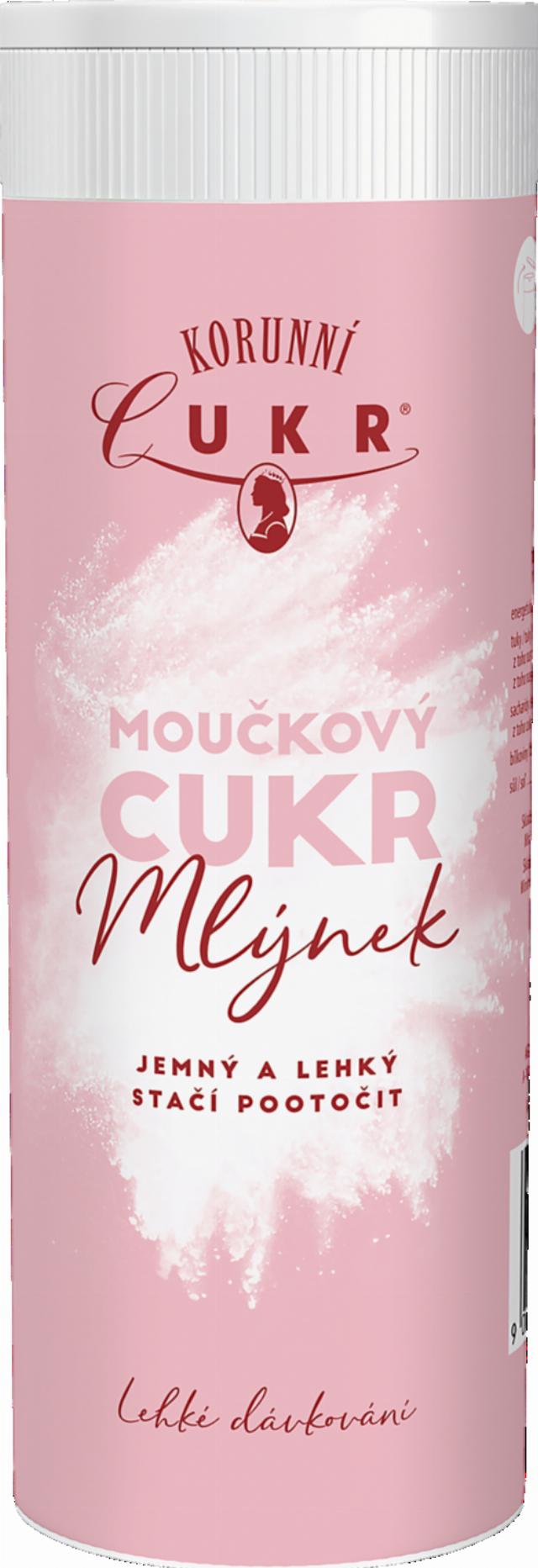 Korunní cukr Moučkový cukr v akci