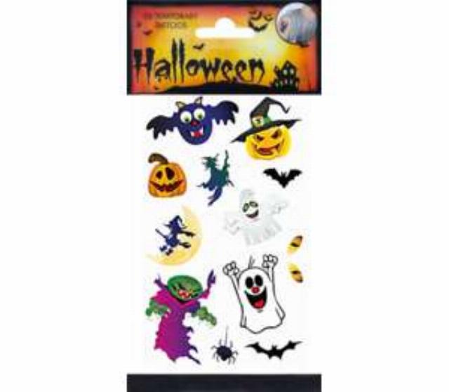 Halloweenské tetování 12ks