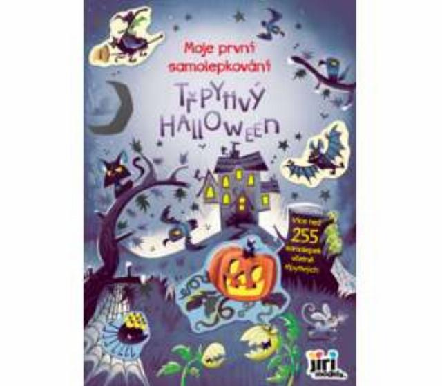 Halloween Moje první třpytivé samolepkování