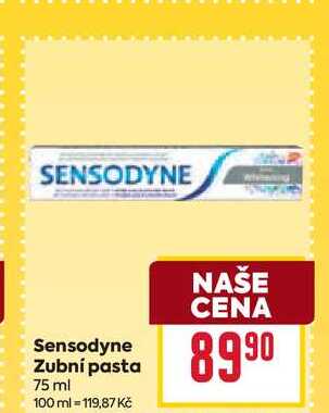 Sensodyne Zubní pasta 75 ml 