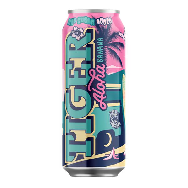 Tiger Energy drink ALOHA Banana flavoured