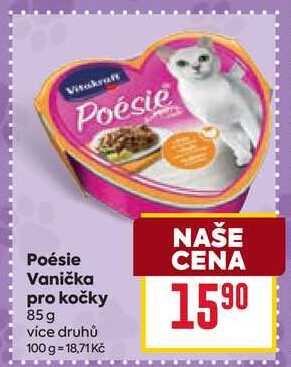 Poésie Vanička pro kočky 85g
