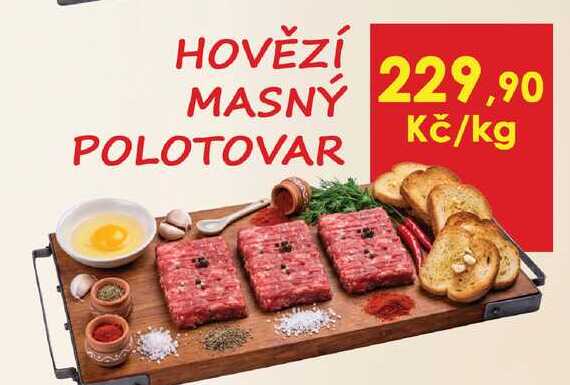 Hovězí masný polotovar 1kg