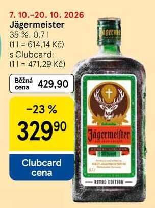 Jägermeister 35 %, 0.7 l