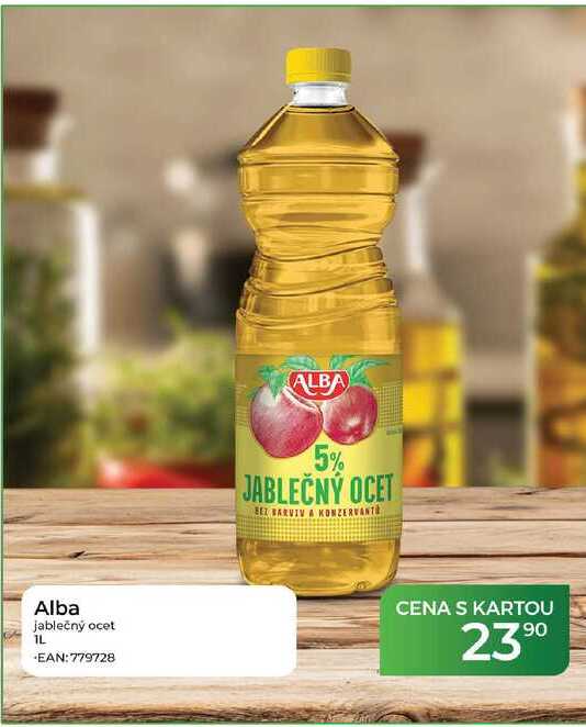Alba jablečný ocet 1l