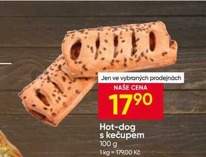 Hot-dog s kečupem 100 g