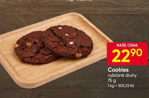 Cookies vybrané druhy 75 g