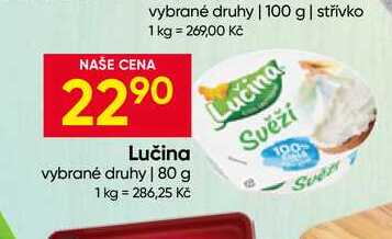 Lučina vybrané druhy 80 g