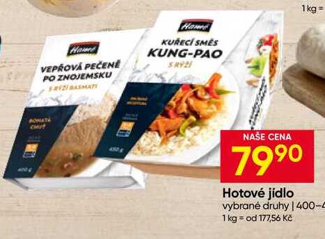 Hamé Hotové jídlo vybrané druhy 400g