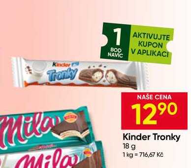Kinder Tronky 18 g
