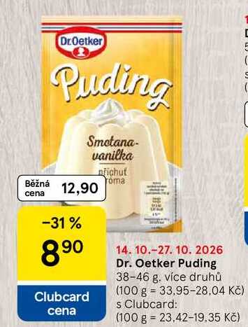 Dr. Oetker Puding, 38-46 g