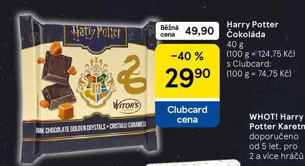 Harry Potter čokoláda, 40 g