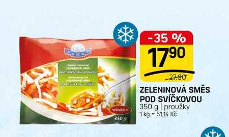 ZELENINOVÁ SMĚS POD SVÍČKOVOU 350 g | proužky 