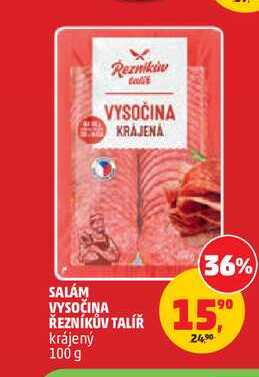 ŘEZNÍKŮV TALÍŘ SALÁM VYSOČINA 100 g