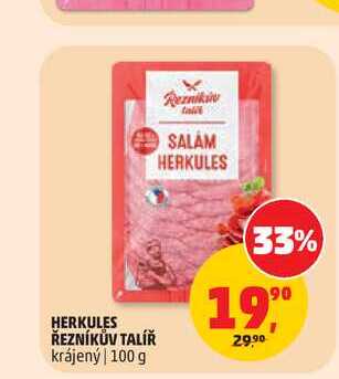 ŘEZNÍKŮV TALÍŘ HERKULES 100g