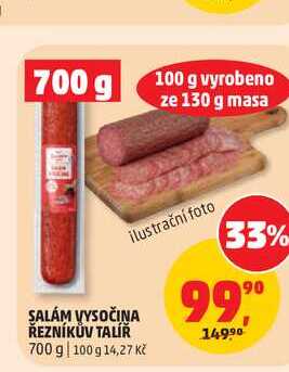 ŘEZNÍKŮV TALÍŘ VYSOČINA 700 g 