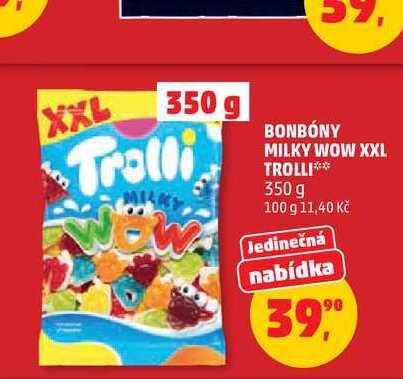 TROLLI MILKY WOW 350 g