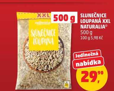 NATURALIA SLUNEČNICE LOUPANÁ XXL 500 g