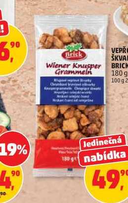 Brick Vepřové škvarky 180 g