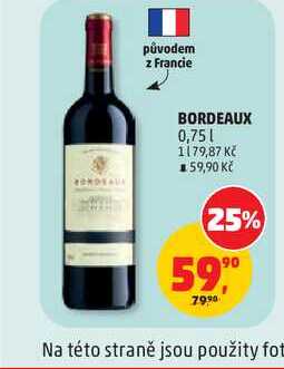 BORDEAUX 0,75L