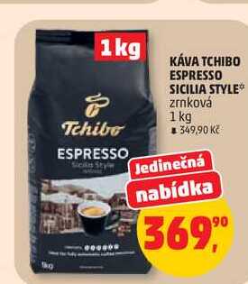 TCHIBO ESPRESSO SICILIA STYLE zrnková 1 kg 
