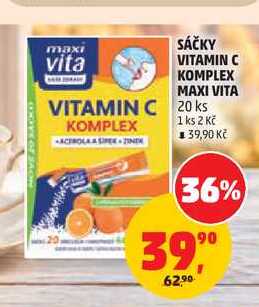 MAXI VITA VITAMIN C 20 ks