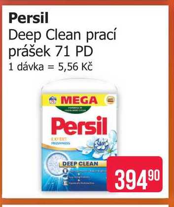 Persil Deep Clean prací prášek 71 PD