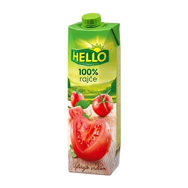 Hello 100% Rajčatová šťáva z koncentrátu