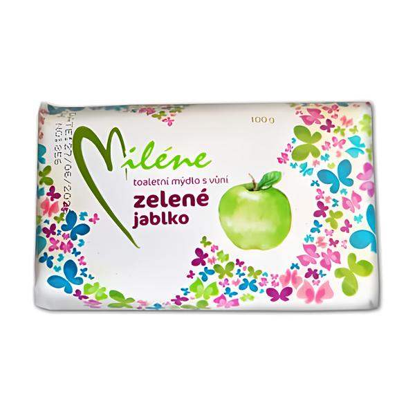 Miléne Tuhé mýdlo Zelené jablko