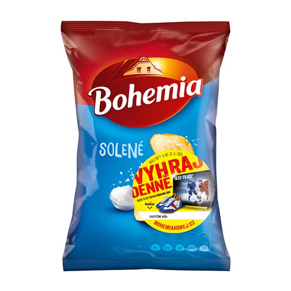 Bohemia chips solené