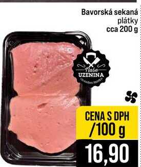 Bavorská sekaná plátky cca 200 g