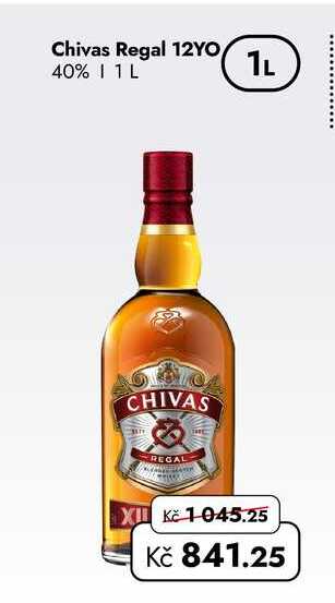 Chivas Regal 12YO 40% 1 L