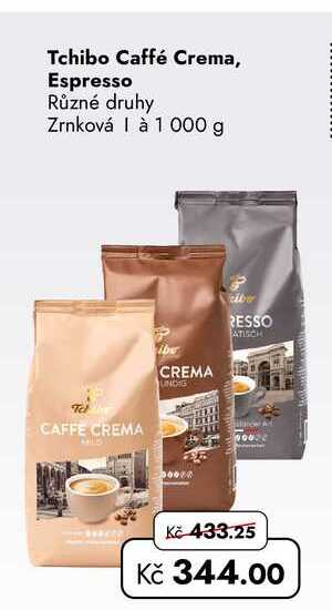 Tchibo Caffé Crema, Espresso 1000 g